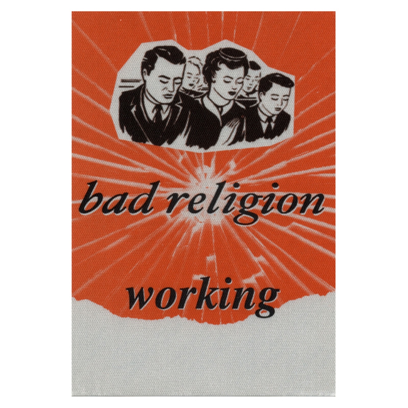 Bad Religion 2002 The Process of Belief Concert Tour Working Backstage Pass