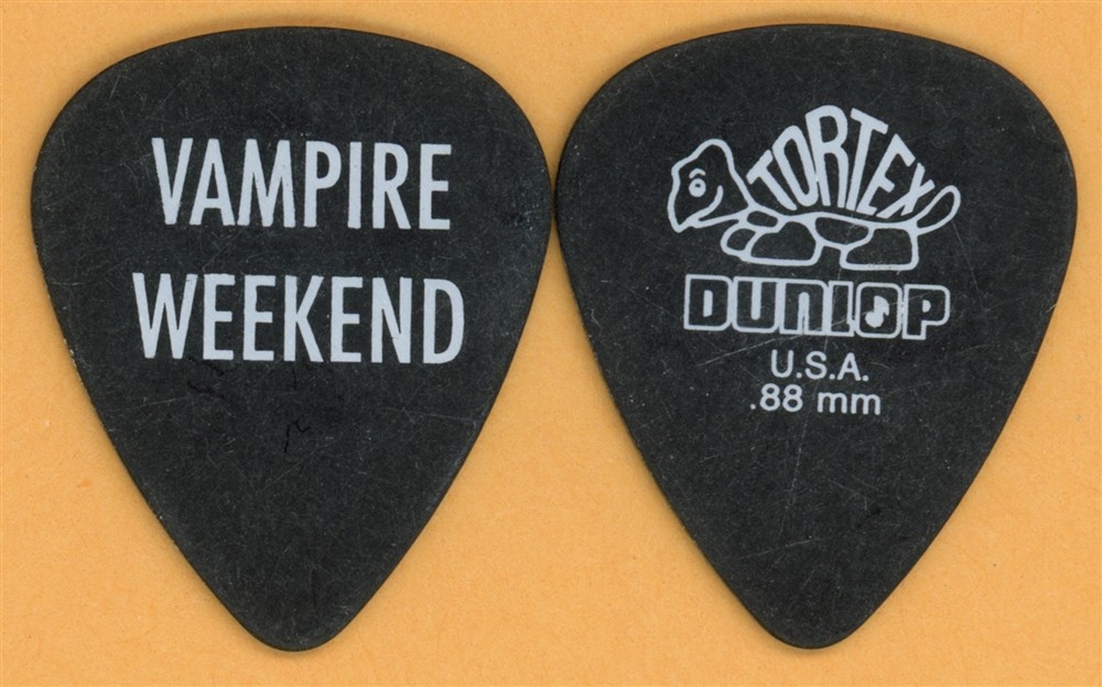 Vampire Weekend Ezra Koenig Vintage Guitar Pick - 2010 Contra Tour