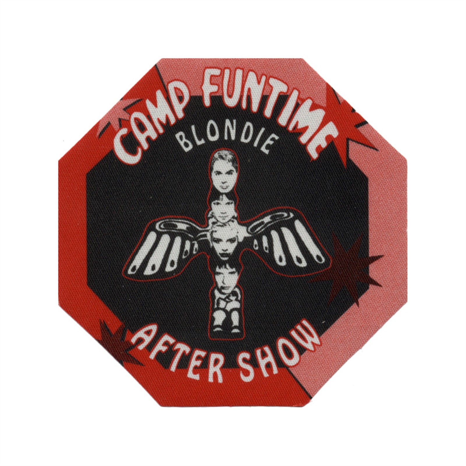 Blondie 2002 Camp Funtime Concert Tour After Show Backstage Pass