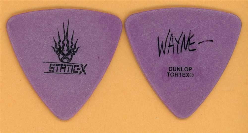Static X Wayne Satic Vintage Guitar Pick - 2005 Start a War Tour