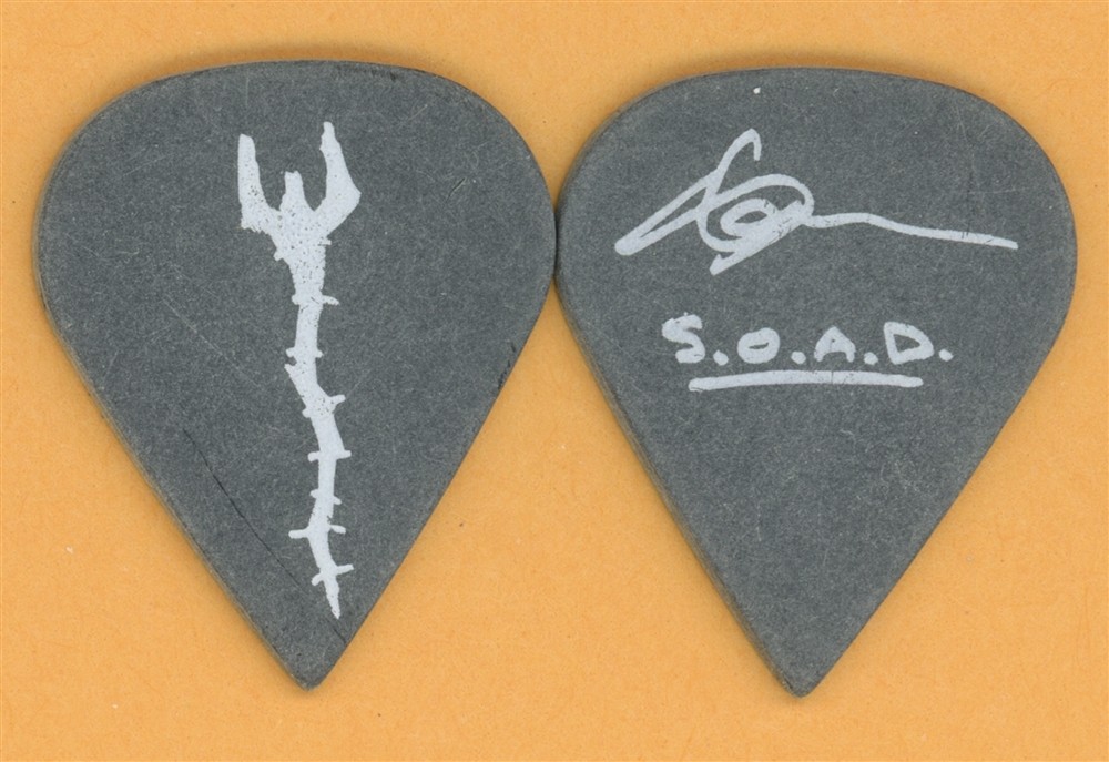 System of a Down Shavo Odadjian Vintage Guitar Pick - 2005 Hypnotize Tour