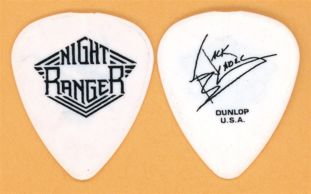 Night Ranger Jack Blades Vintage Guitar Pick - 2009 US Tour