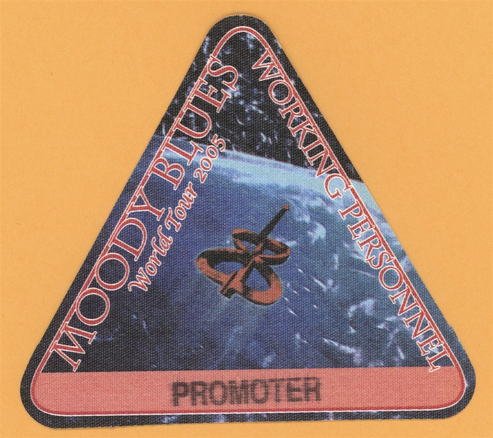 Moody Blues 2005 Concert Tour WORKING Backstage Pass
