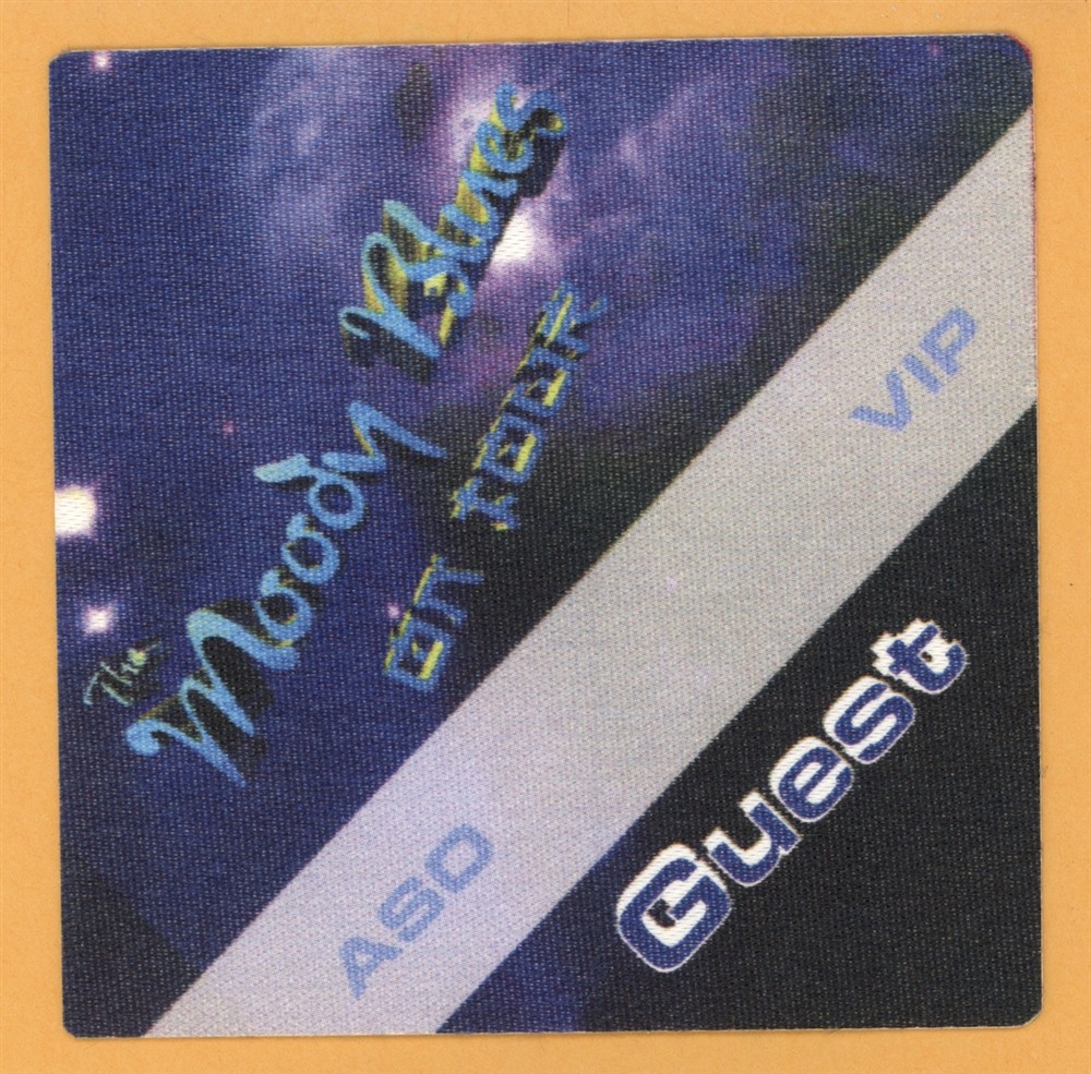 Moody Blues 2006 Concert Tour GUEST Backstage Pass