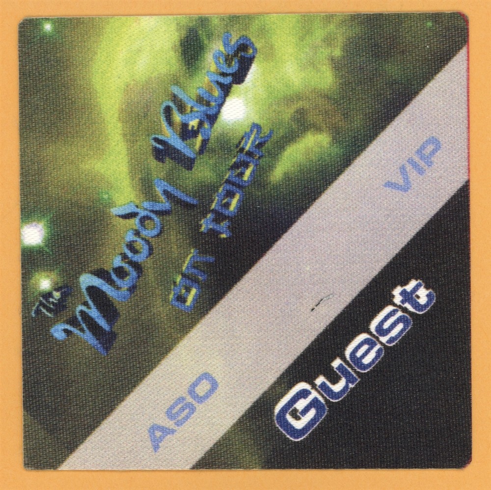 Moody Blues 2006 Concert Tour GUEST Backstage Pass