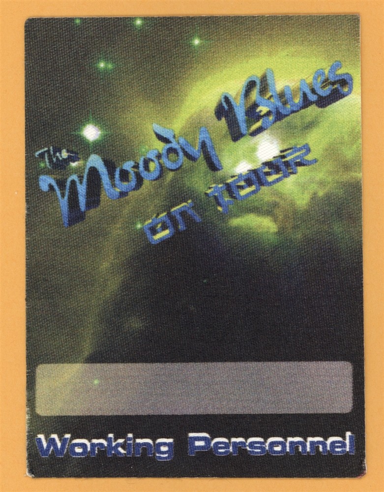 Moody Blues 2006 Concert Tour WORKING Backstage Pass