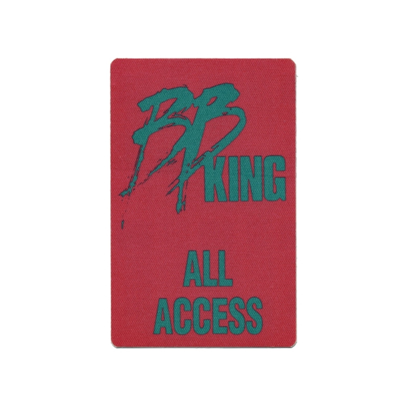 BB King 1997 Deuces Wild Concert Tour All Access Backstage Pass