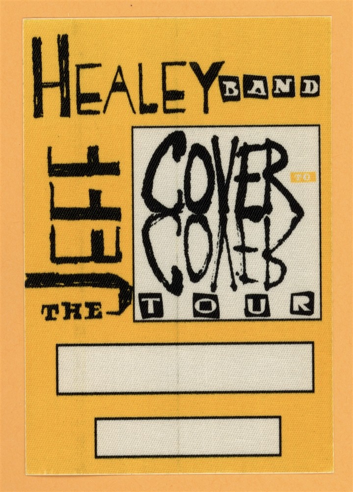 Jeff Healey Band 1995 Cover To Cover Concert Tour Backstage Pass