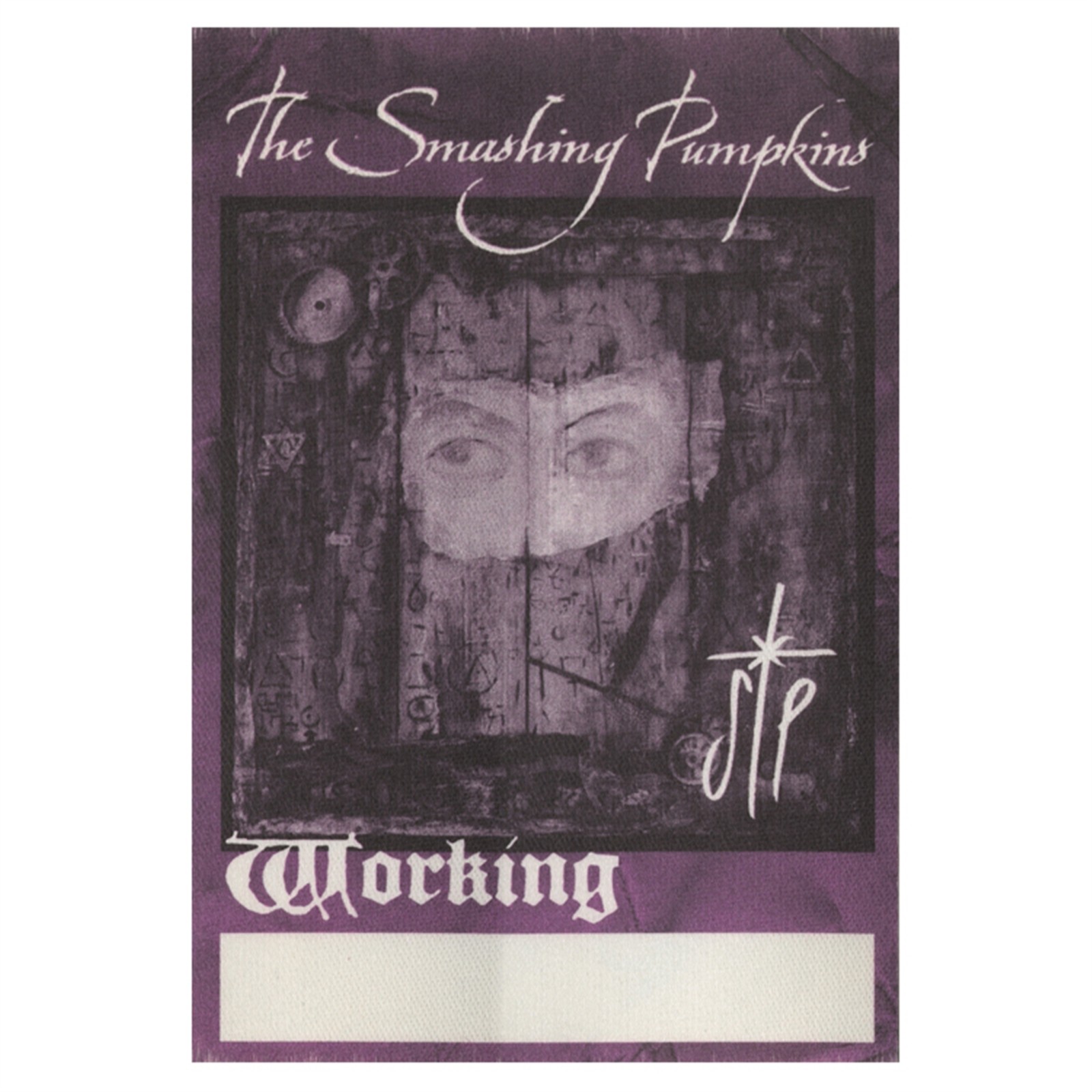 Smashing Pumpkins 2000 Machina Concert Tour Working Backstage Pass