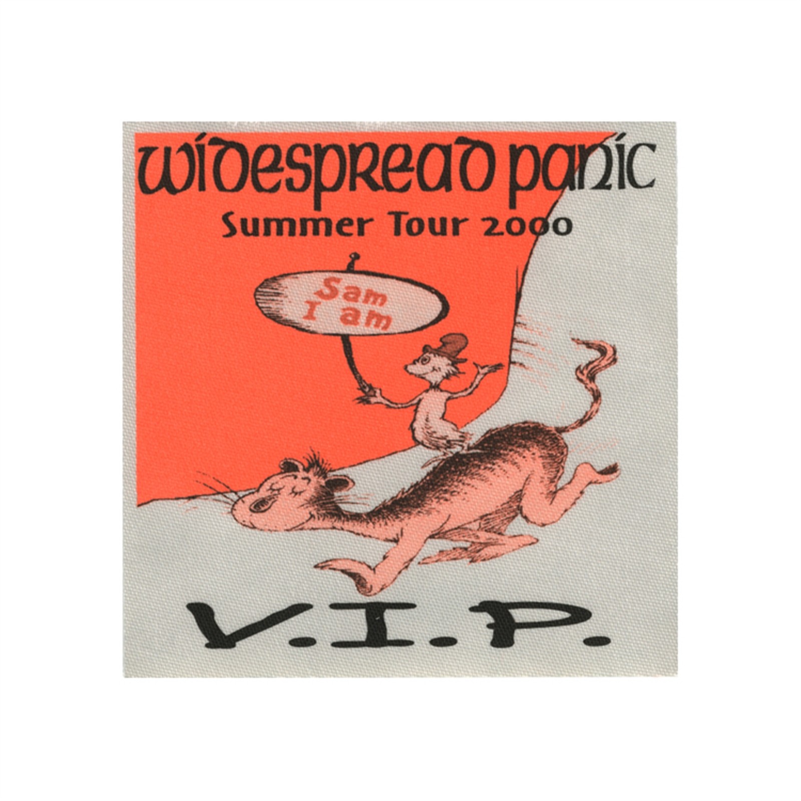 Widespread Panic 2000 Til Medicine Takes Concert Tour VIP Backstage Pass