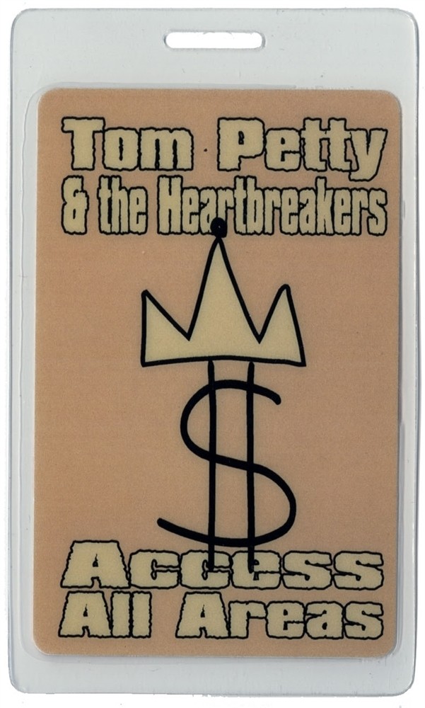 Tom Petty 1995 Concert Tour All Access Laminated Backstage Pass