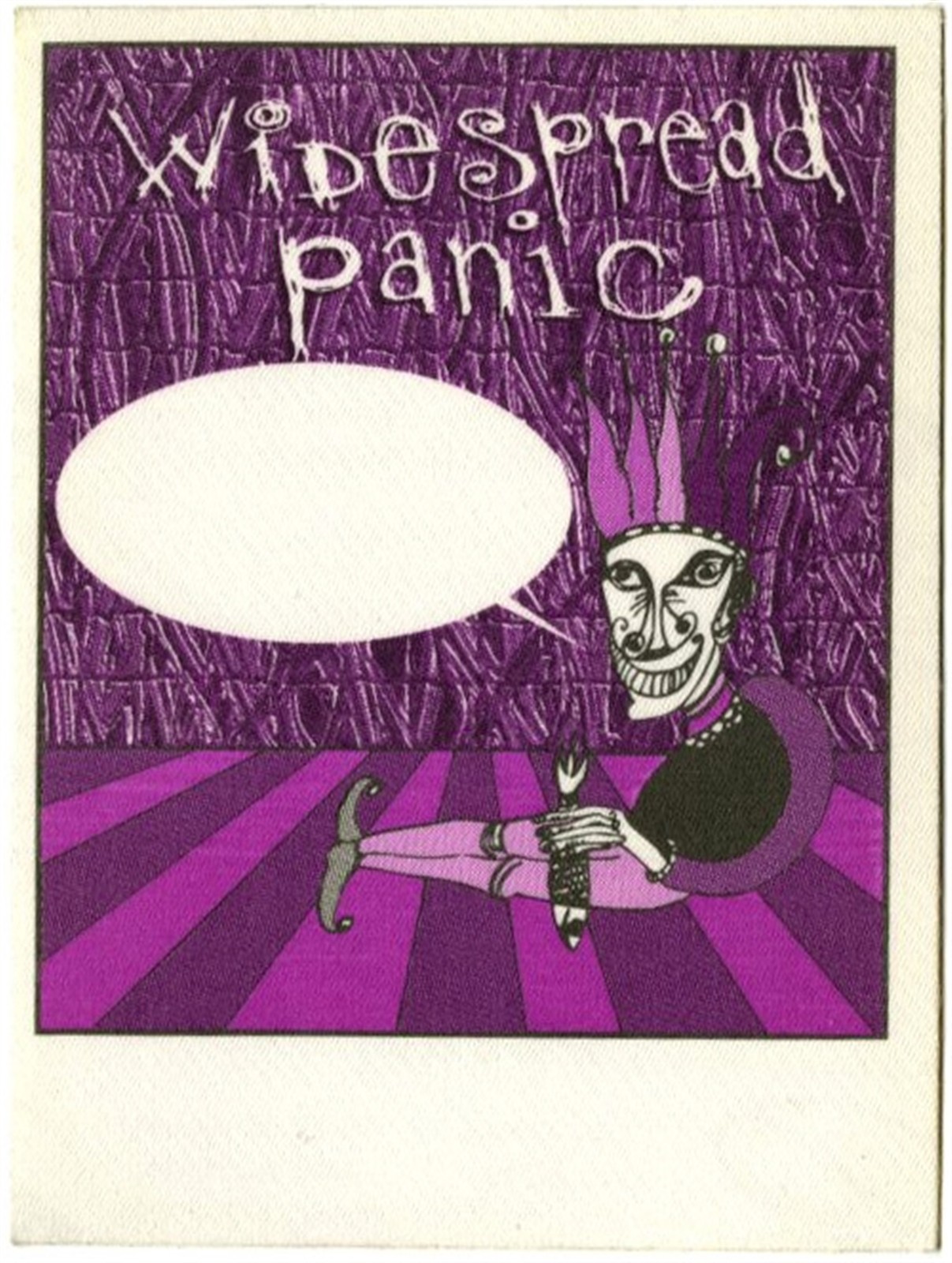 Widespread Panic 1996 Concert Tour Crew Backstage Pass