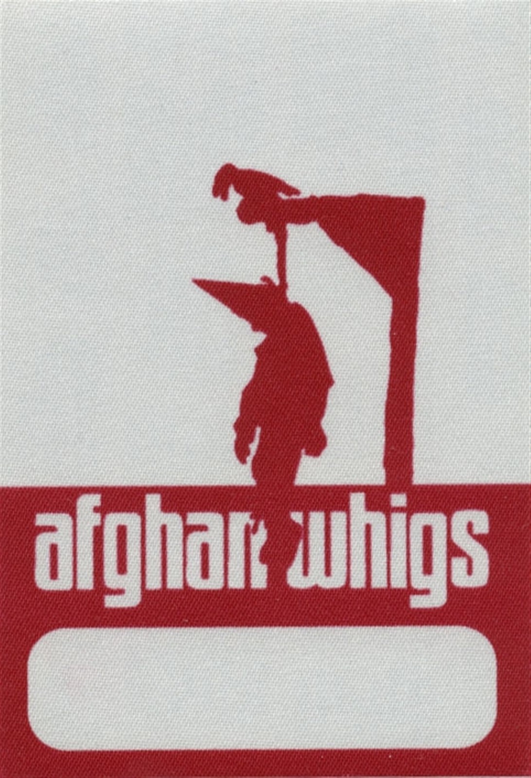 Afghan Whigs 1994 Gentlemen Concert Tour Backstage Pass