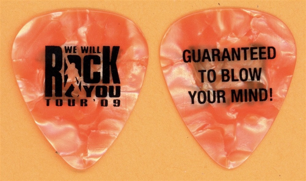 Queen We Will Rock You the Musical Vintage Guitar Pick - 2009 UK Tour