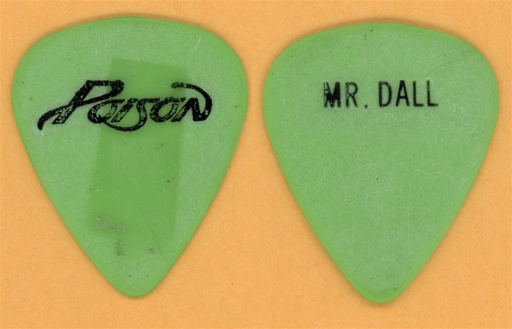 Poison Bobby Dall Mr. Dall Vintage Guitar Pick - 1993 Native Tongue Tour