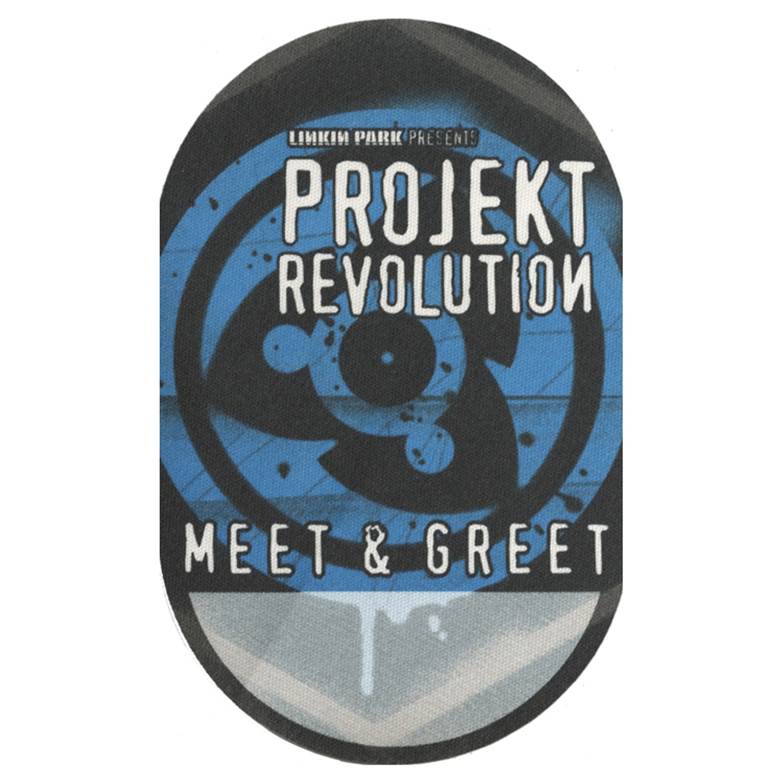 Linkin Park 2002 Projekt Revolution Concert Tour Meet & Greet Backstage Pass