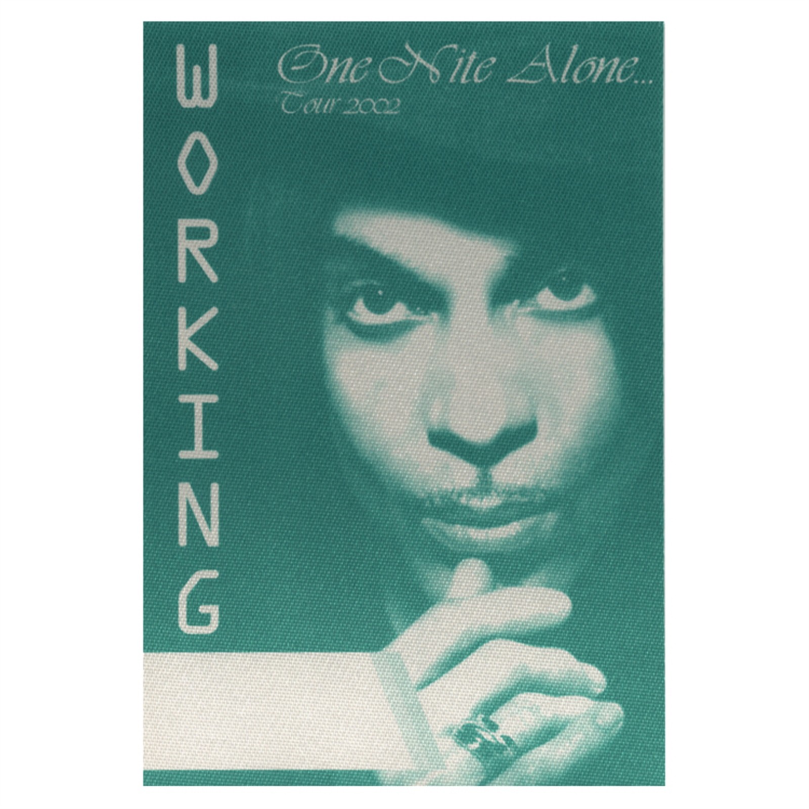 Prince 2002 One Nite Alone Concert Tour Working Crew Backstage Pass