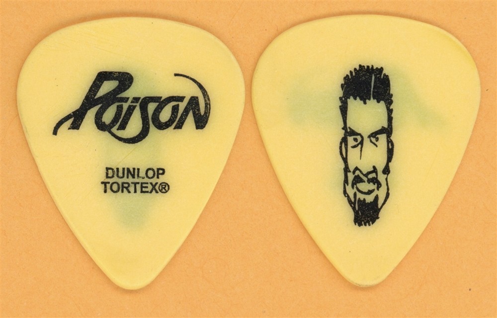 Poison Video Crew Vintage Guitar Pick - 2006 20th Anniversary Tour