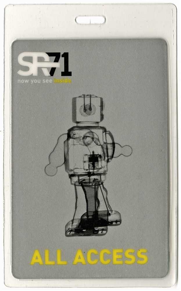 SR-71 2000 Concert Laminated Backstage Pass Now You See Inside Tour