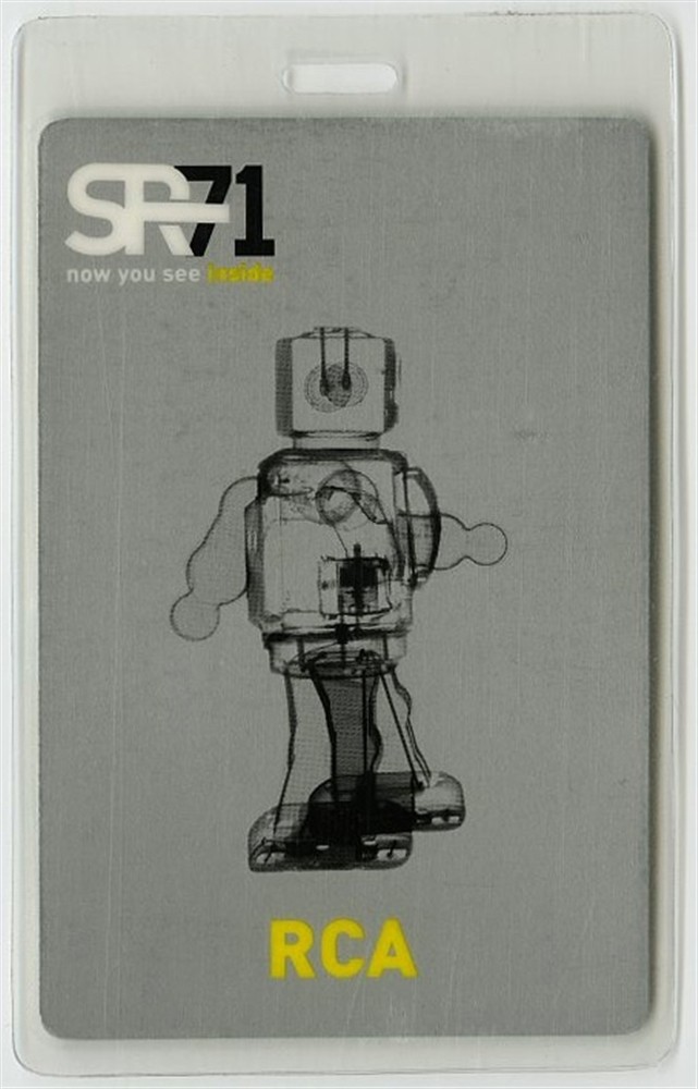 SR-71 2000 Concert Laminated Backstage Pass Now You See Inside Tour