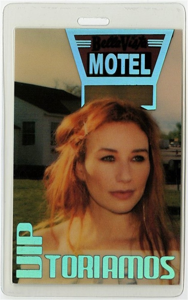 Tori Amos 2003 Concert Laminated Backstage Pass Scarlett's Walk Tour