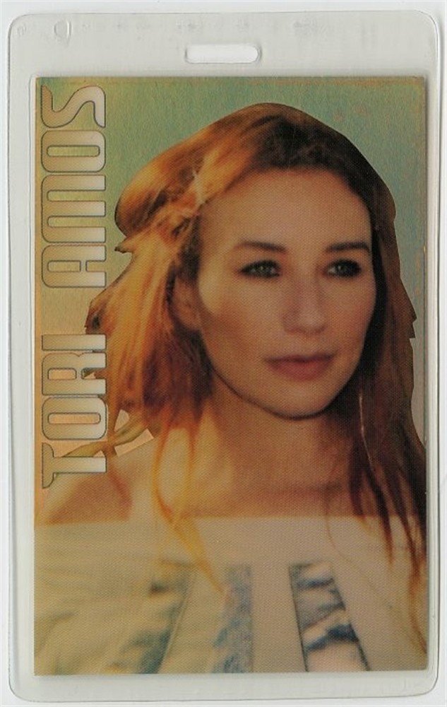 Tori Amos 2003 Concert Laminated Backstage Pass Scarlett's Walk Tour