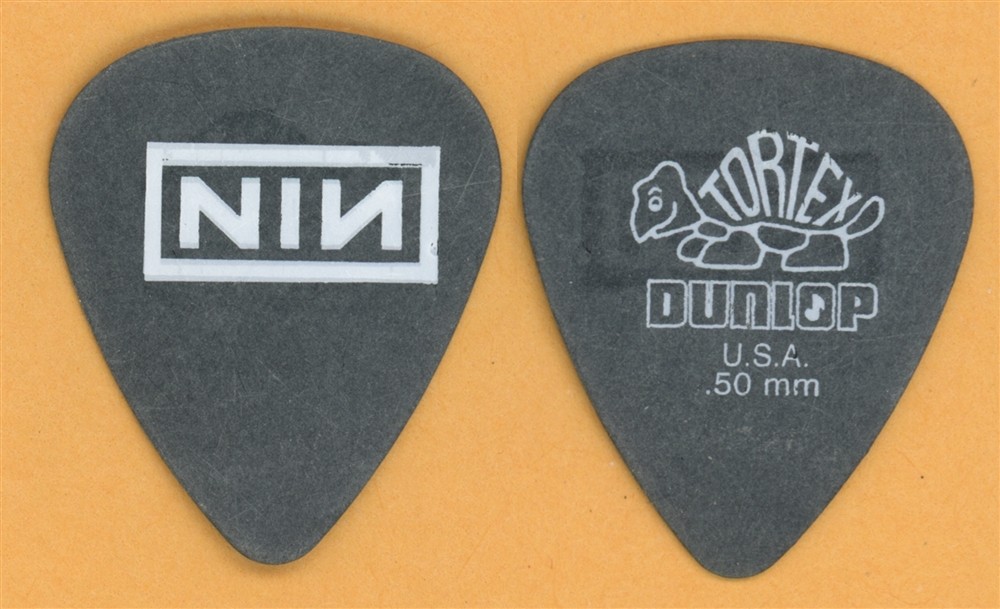 Nine Inch Nails Trent Reznor Vintage Guitar Pick - 2005 With Teeth Tour