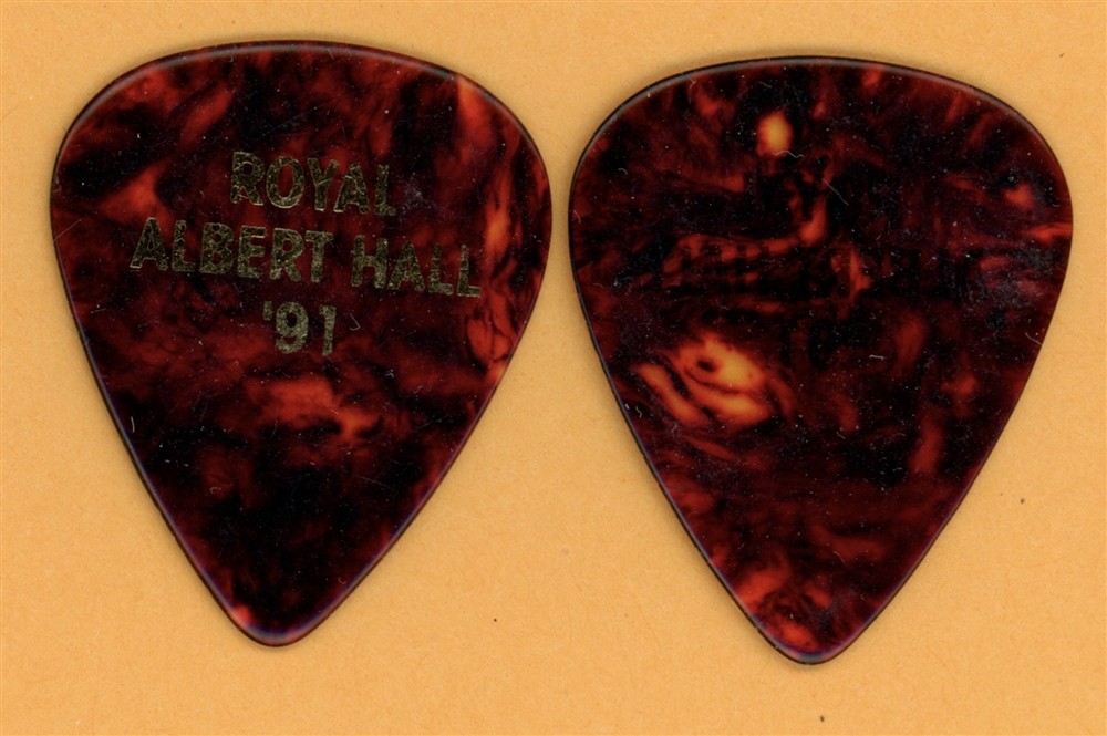 Eric Clapton Misprint Vintage Guitar Pick - 1991 Royal Albert Hall Tour