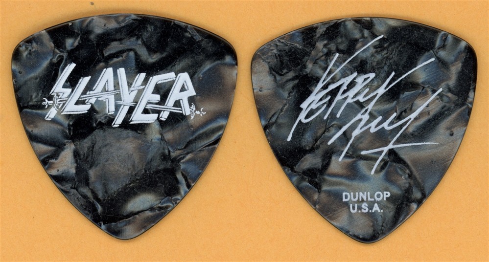 Slayer Kerry King Vintage Guitar Pick - 2007 Christ Illusion Tour