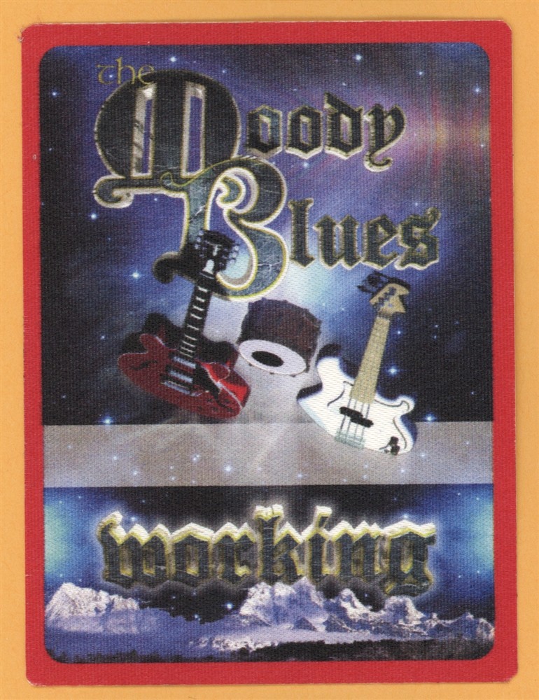 Moody Blues 2010 Concert Tour WORKING Backstage Pass