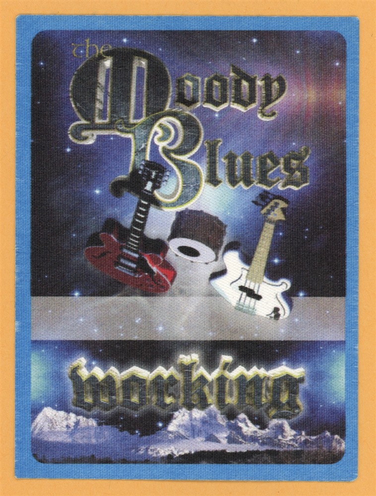 Moody Blues 2010 Concert Tour WORKING Backstage Pass