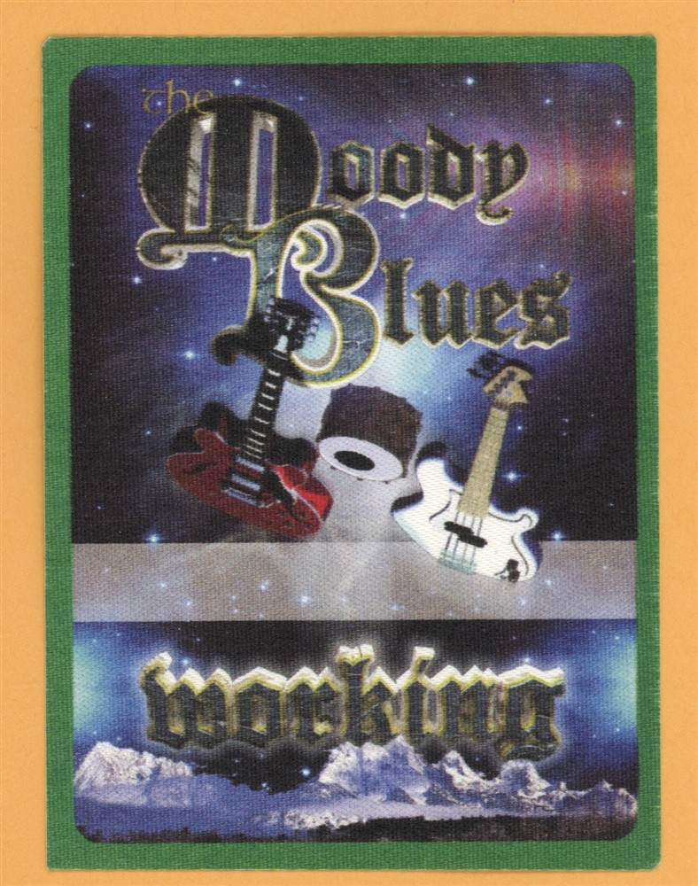 Moody Blues 2010 Concert Tour WORKING Backstage Pass