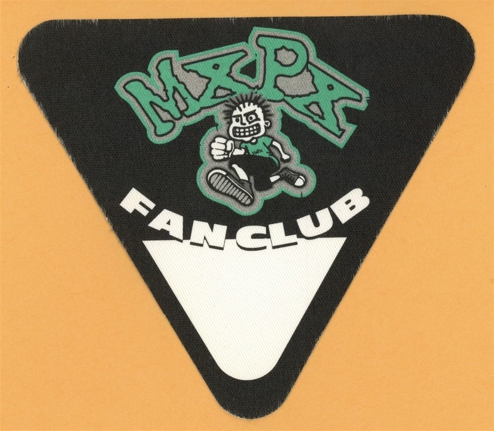 MXPX 2002 Fan Club Concert Tour Backstage Pass