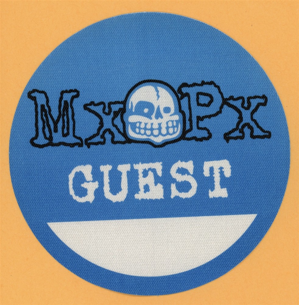 MXPX 2002 The Ever Passing Moment Concert Tour GUEST Backstage Pass