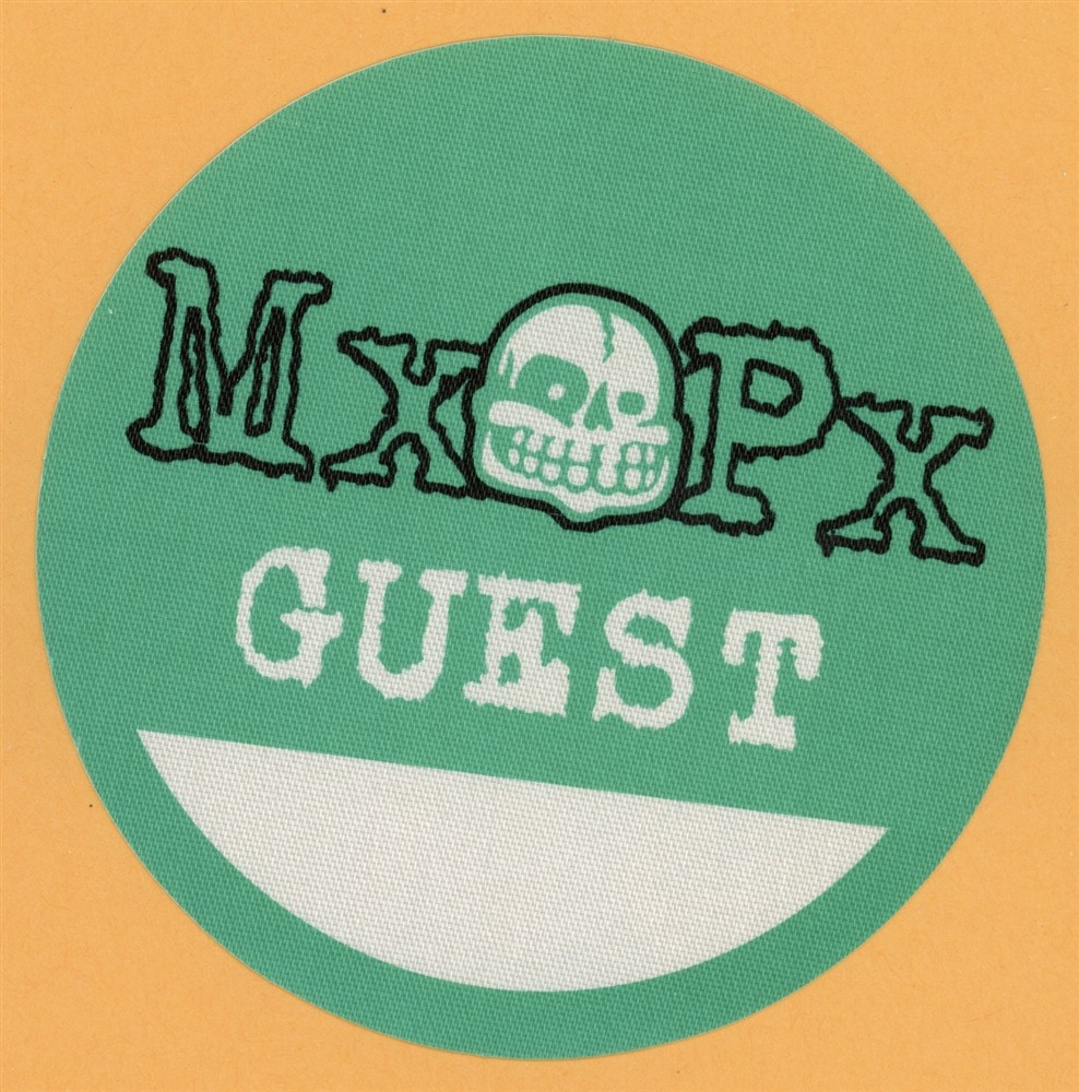 MXPX 2002 The Ever Passing Moment Concert Tour GUEST Backstage Pass