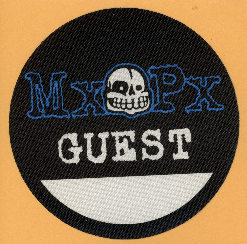 MXPX 2002 The Ever Passing Moment Concert Tour GUEST Backstage Pass
