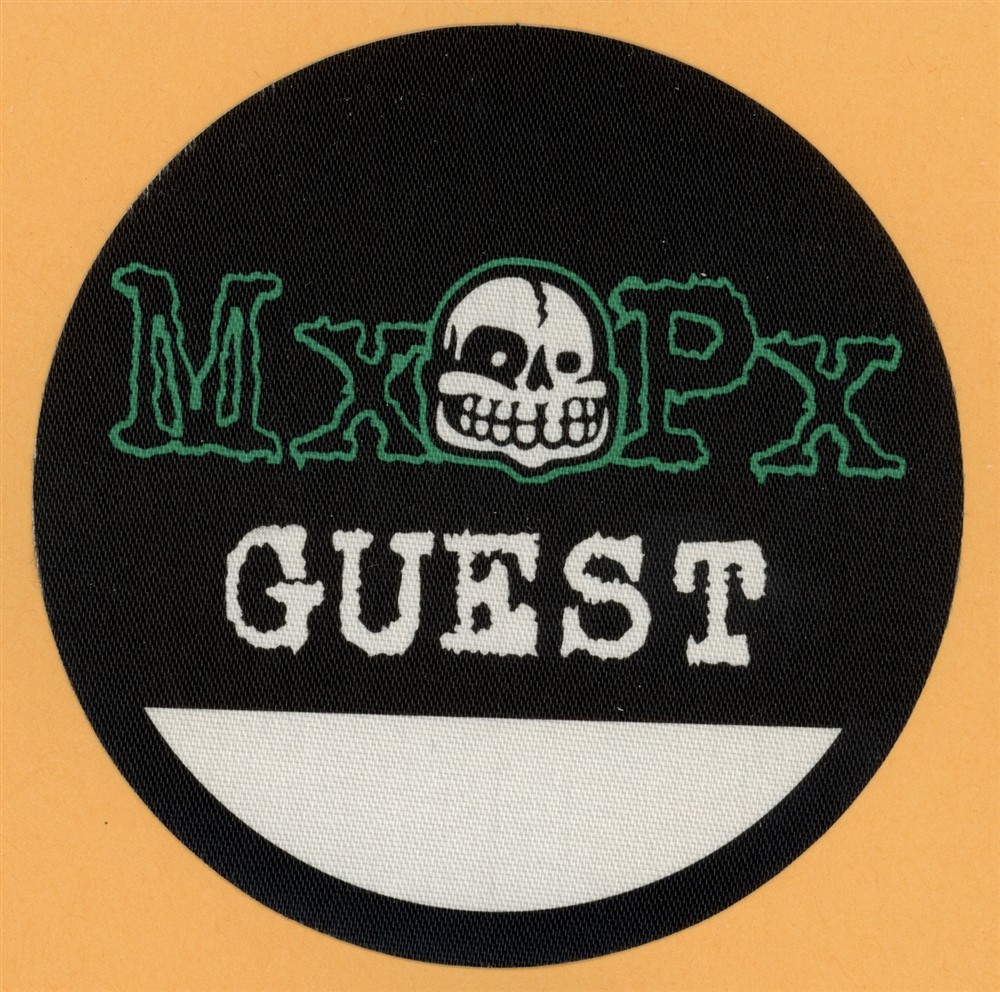 MXPX 2002 The Ever Passing Moment Concert Tour GUEST Backstage Pass