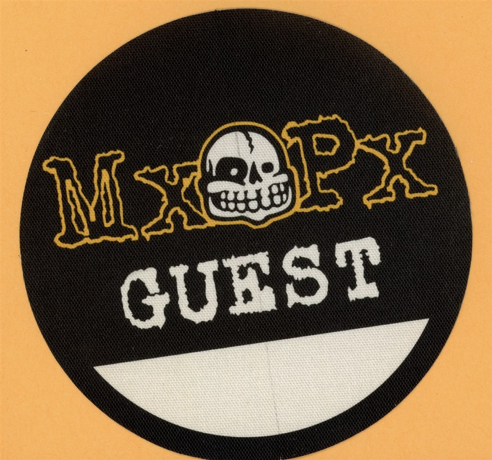 MXPX 2002 The Ever Passing Moment Concert Tour GUEST Backstage Pass