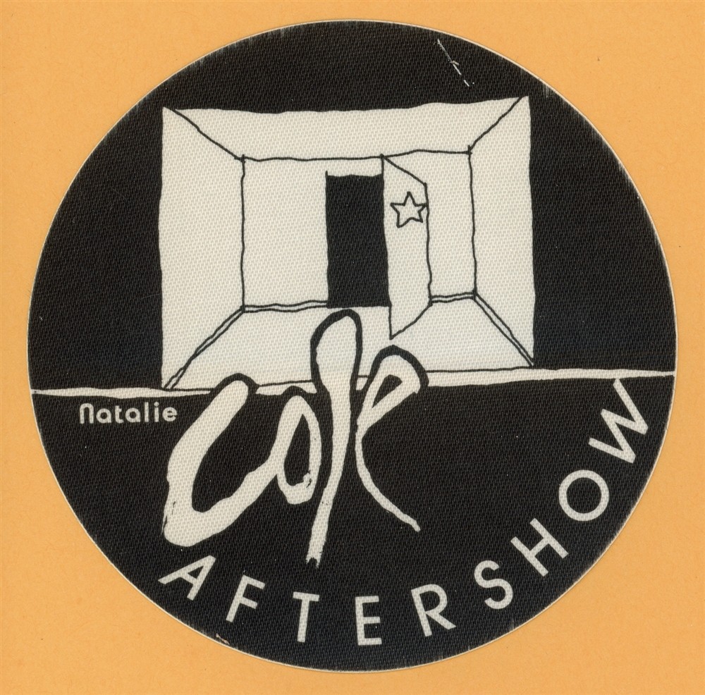 Natalie Cole 1989 Good to Be Back Concert Tour AFTER SHOW Backstage Pass