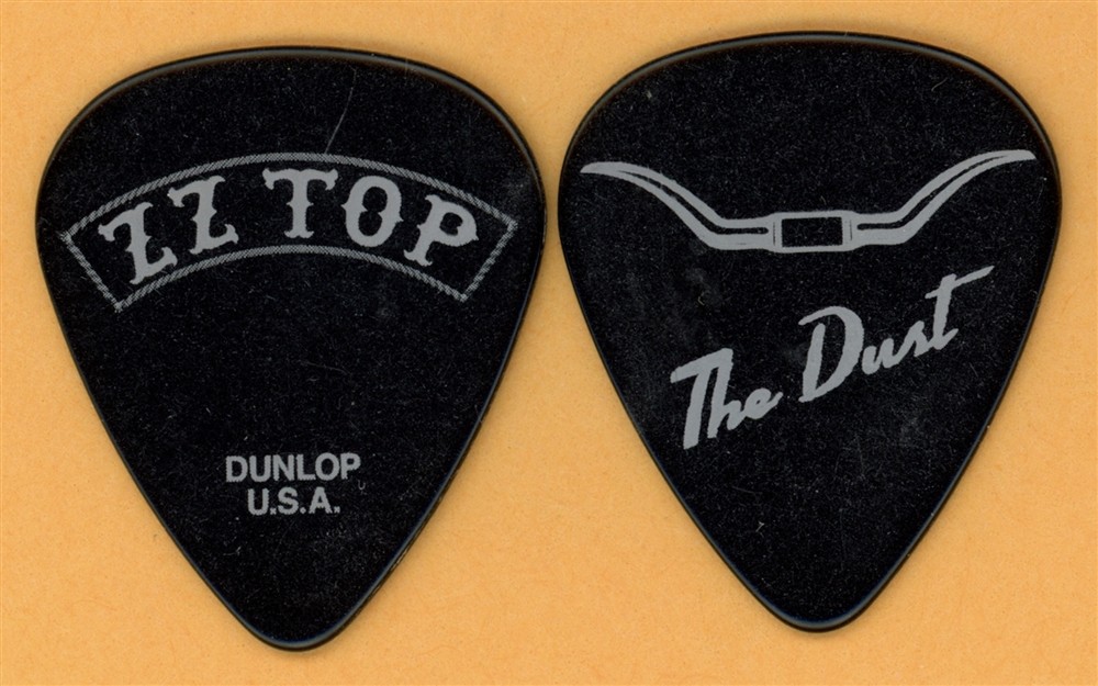 ZZ Top Dusty Hill Vintage Guitar Pick - 2012 La Futura Tour