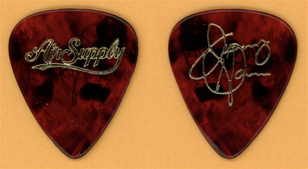 Air Supply Jimmy Haun Vintage Guitar Pick - 1991 The Earth Is Tour