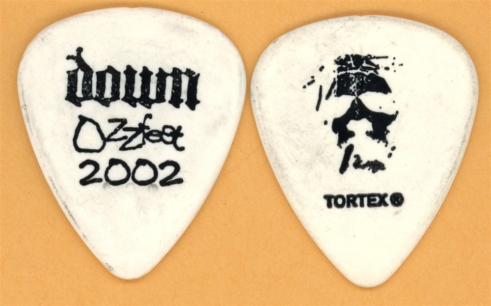 Down Kirk Windstein Vintage Guitar Pick - 2002 Ozzfest Tour