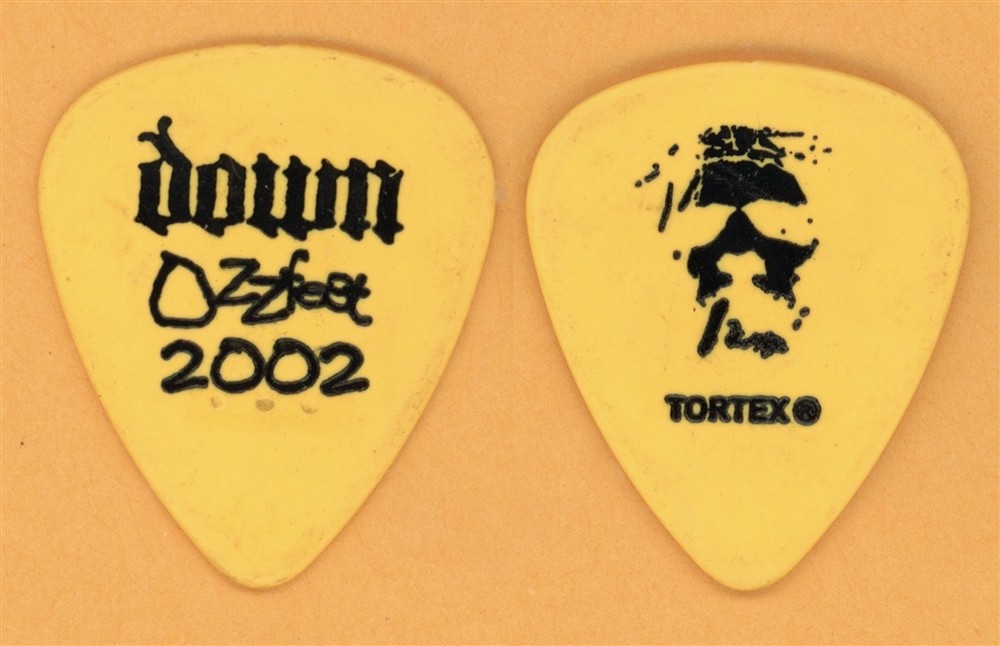 Down Kirk Windstein Vintage Guitar Pick - 2002 Ozzfest Tour
