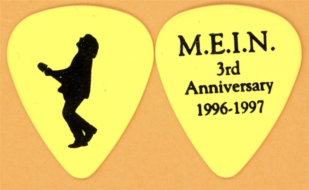 Melissa Etheridge Vintage Guitar Pick - 1994 M.E.I.N 3rd Anniversary Tour