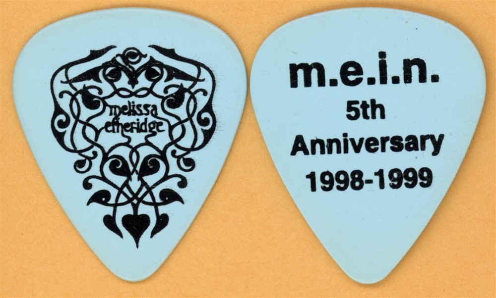 Melissa Etheridge Vintage Guitar Pick - 1994 M.E.I.N 5th Anniversary Tour