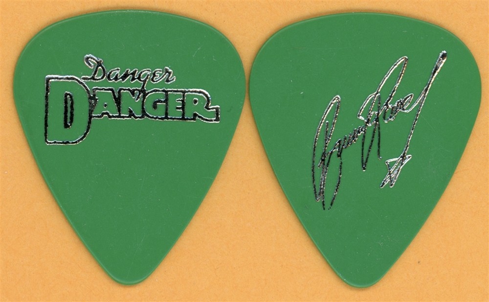 Danger Danger Bruno Ravel Vintage Guitar Pick - 1992 Screw It! Tour