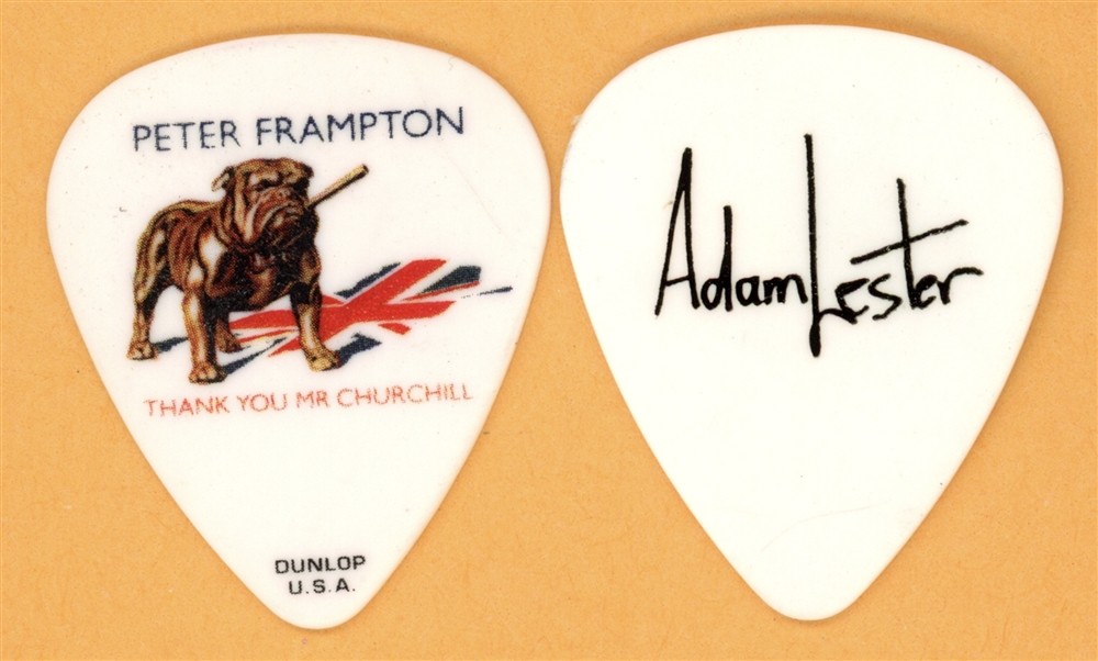 Peter Frampton Adam Lester Guitar Pick - 2010 Thank You Mr.Churchill Tour