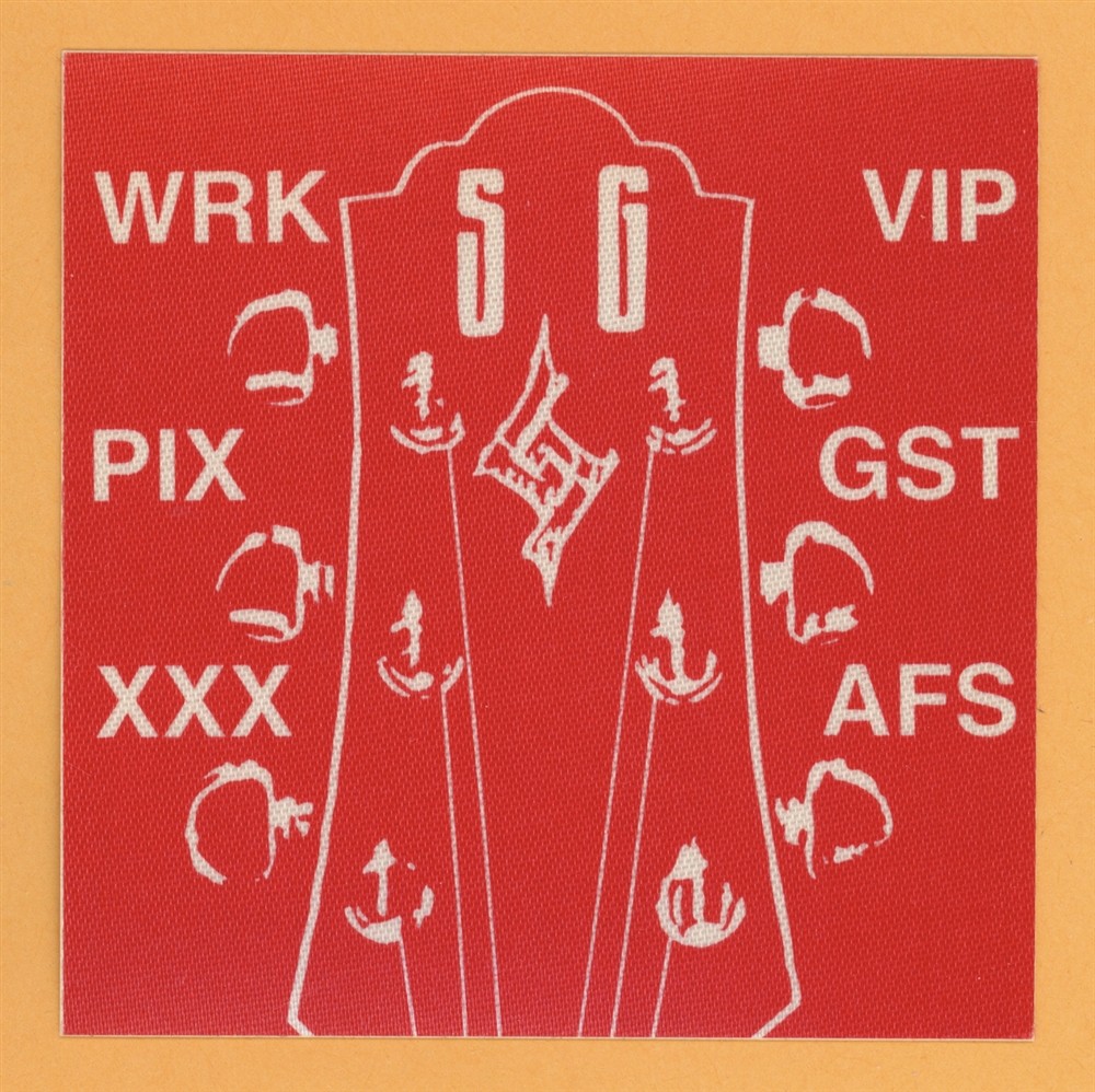 Savage Garden 1997 Concert Tour Backstage Pass