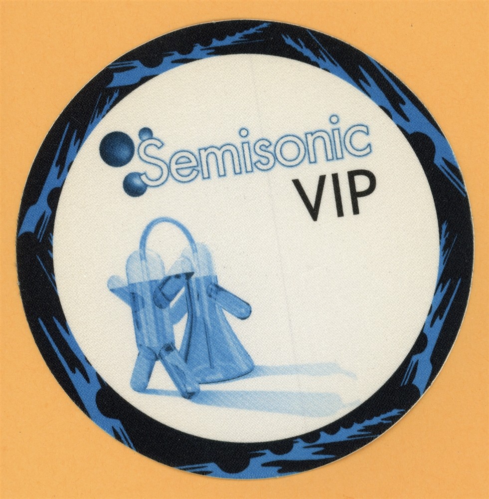 Semisonic 2001 Chemistry Concert Tour VIP Backstage Pass