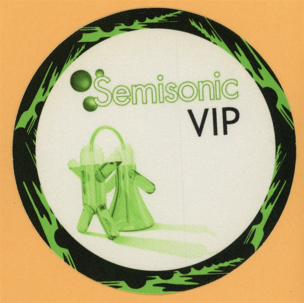 Semisonic 2001 Chemistry Concert Tour VIP Backstage Pass